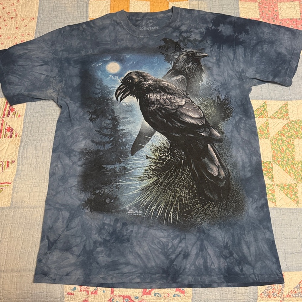 The Mountain Gray Graphic Tee with Nature Design